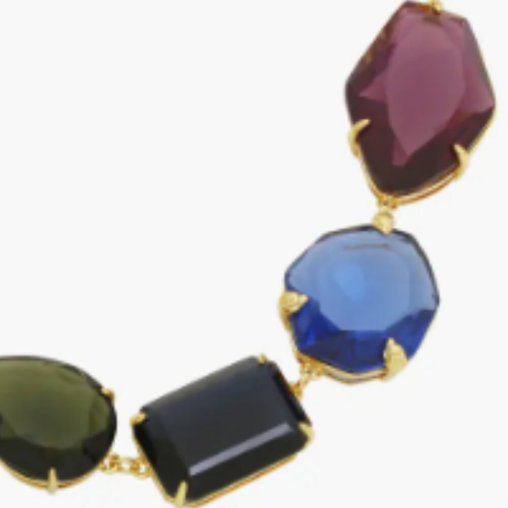 2 Piece KURT GEIGER LONDON Crystal Stone Necklace & Bracelet - Picture 8 of 13